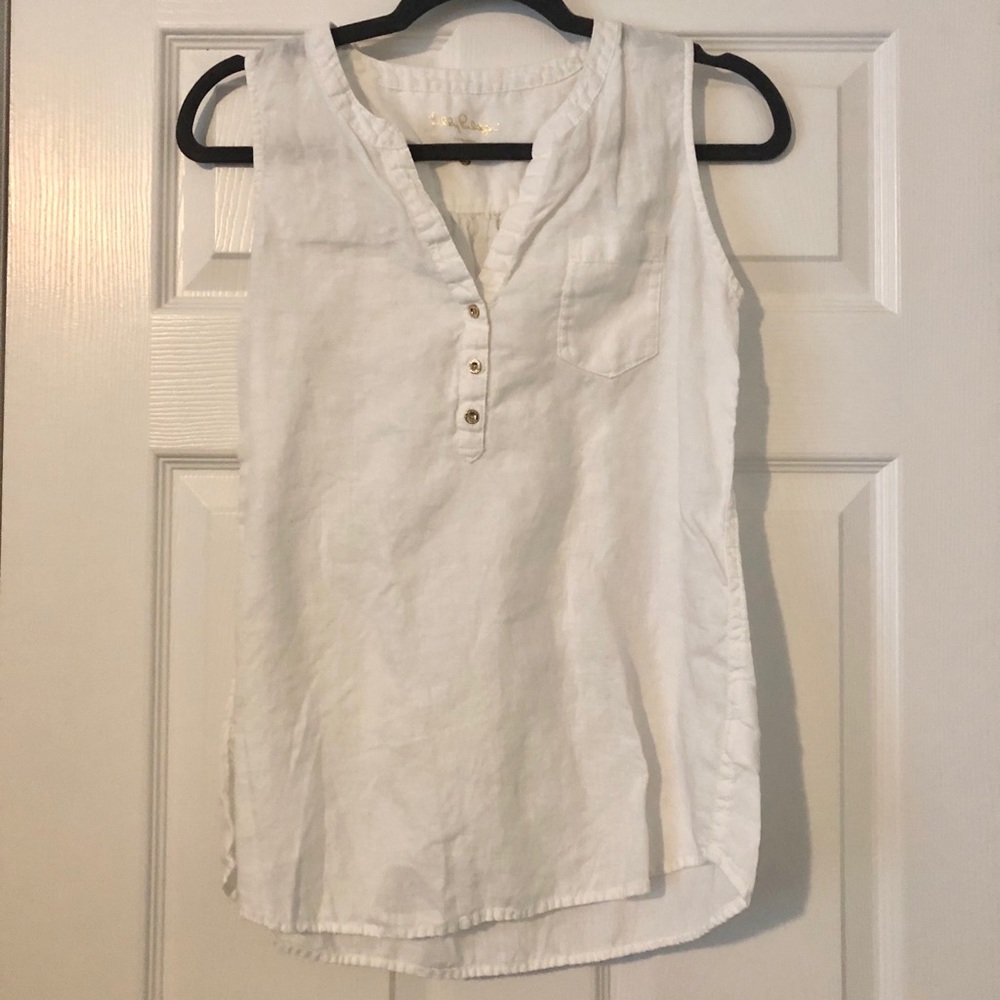 Women’s Linen Lily Pulitzer Top, Small